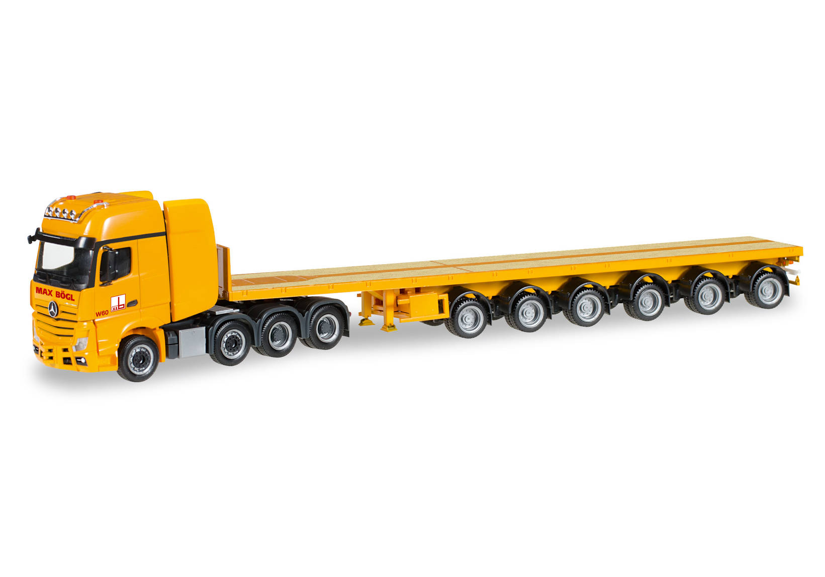 Mercedes-Benz Actros SLT Ballasttrailer-Sattelzug "Max Bögl"