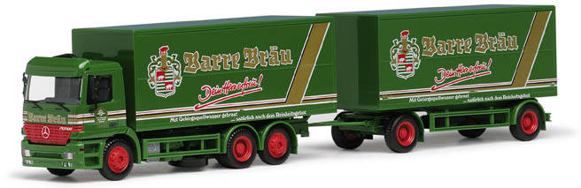 Mercedes-Benz Actros S Beverage case trailer train 3A/2A