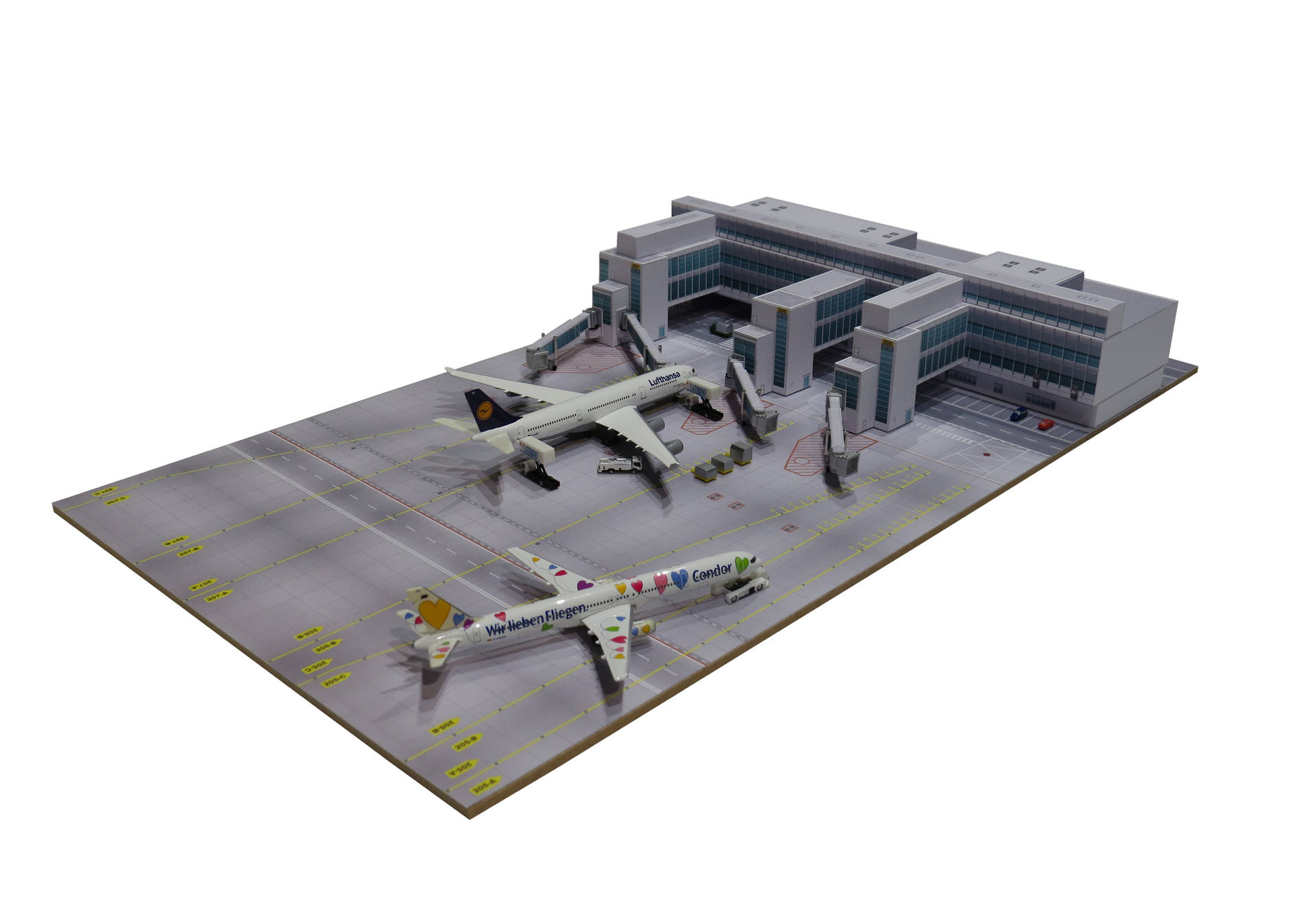Munich Airport - Mittelsektionen Nord & Süd / North & South Midsections