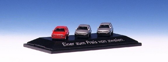 VW 3x Golf III one at the price of two.