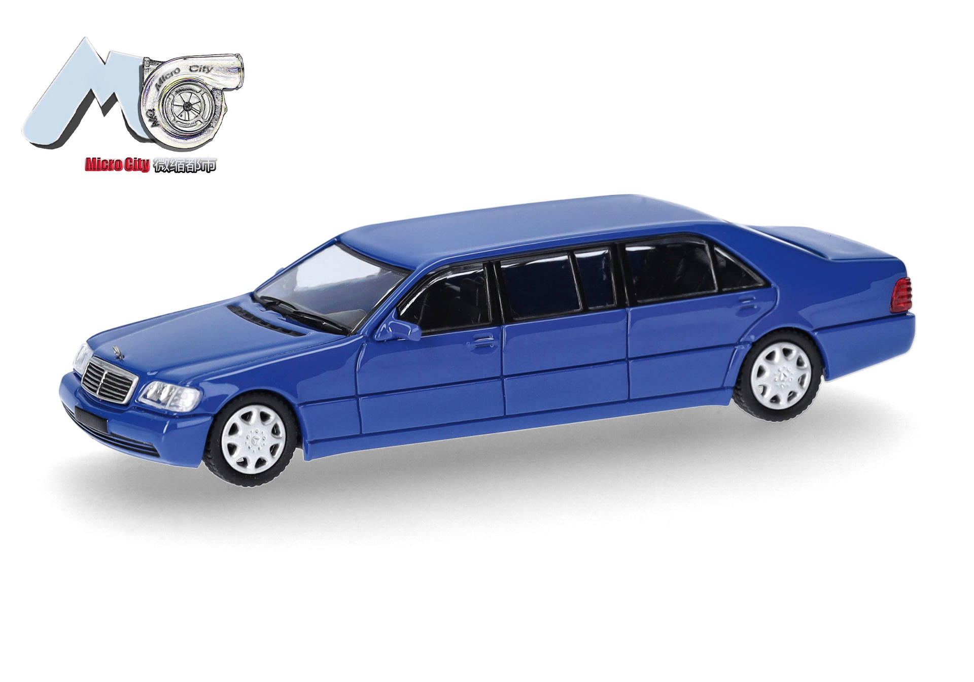 MicroCity: Mercedes-Benz S600 Pullmann, blue