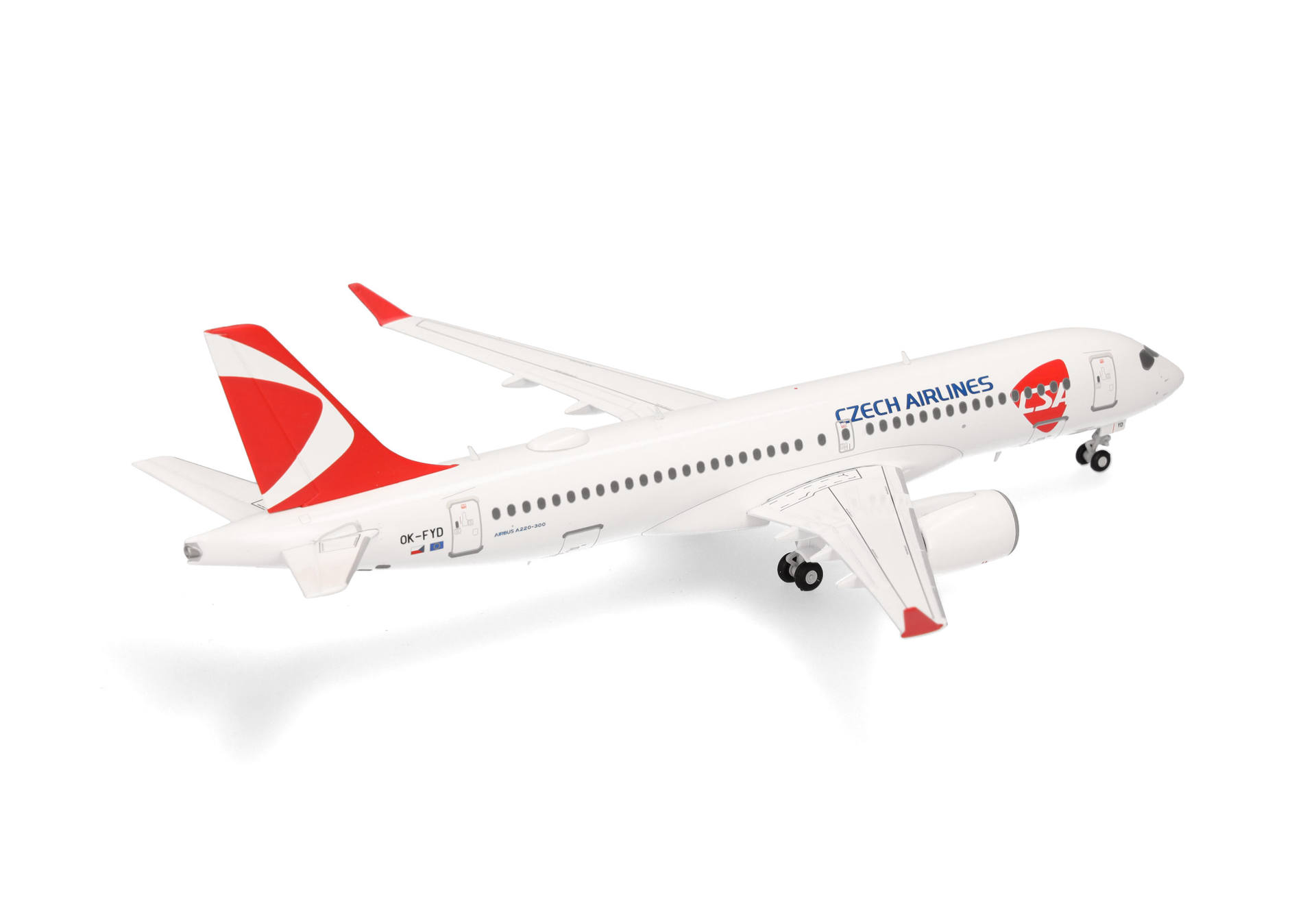 CSA Czech Airlines Airbus A220-300 – OK-FYD