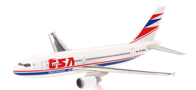 CSA Czech Airlines Airbus A310-300. This item comes / came in Wooster branded packaging.