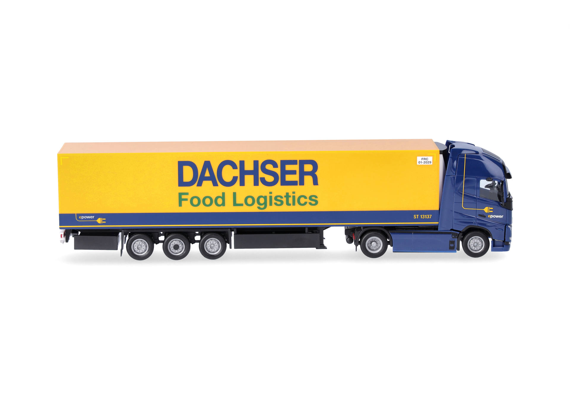 Volvo FH GL XL 2020 Electric Kühlkoffer-Sattelzug "Dachser Food Logistics"