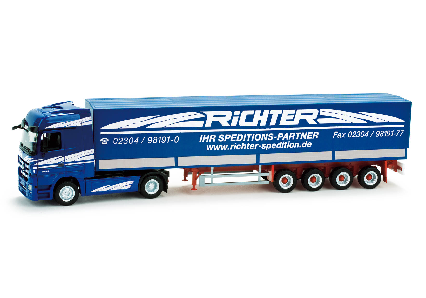 Mercedes-Benz Actros LH Planen-Sattelzug "Richter"