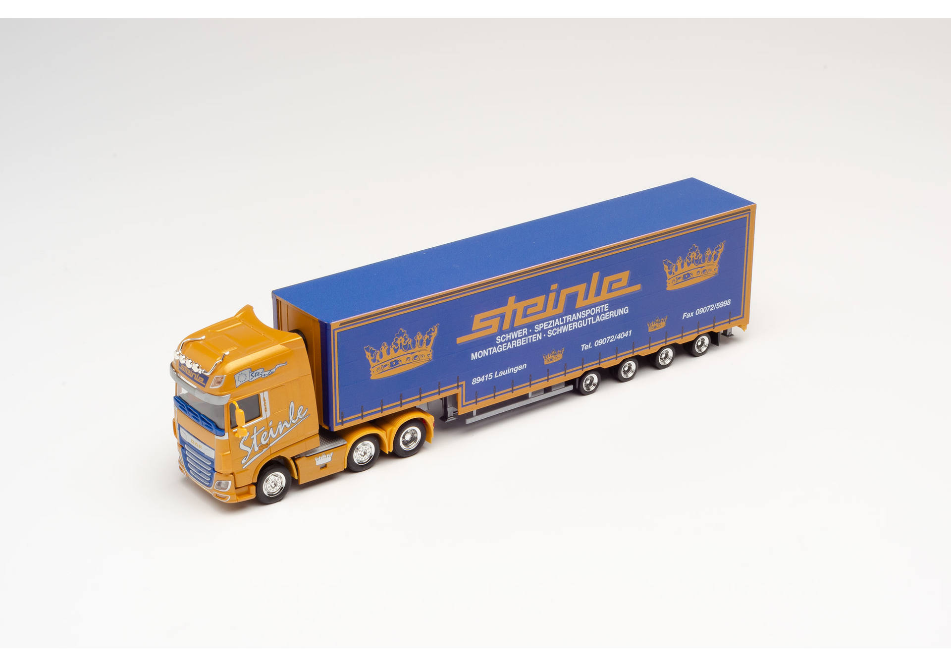 DAF XF SSC 6x2 Volumen-Sattelzug "Steinle"