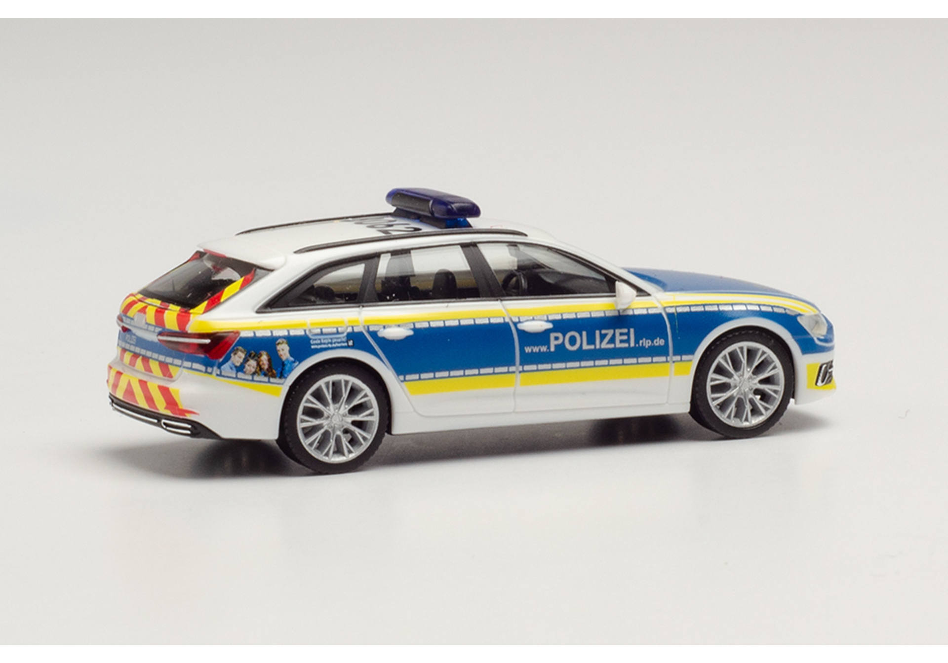 Herpa Audi A6 Avant Polizei Rheinland Pfalz 095907 herpa-audi-a6-avant-polizei-rheinland-pfalz-095907