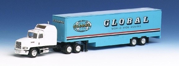 Mack Moving van suitcase saddle train 3A/2A