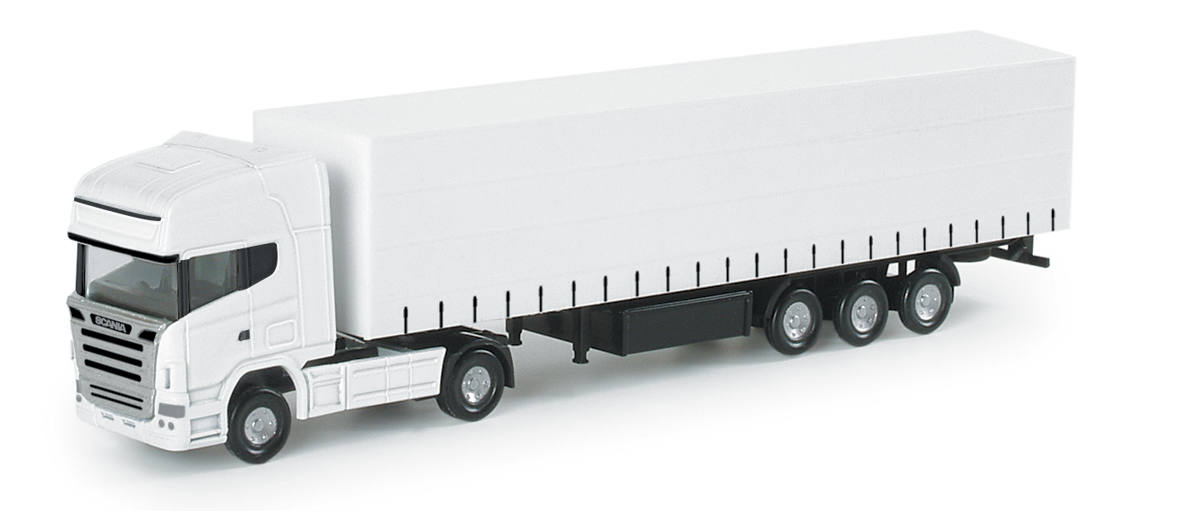Scania R TL curtain canvas semitrailer