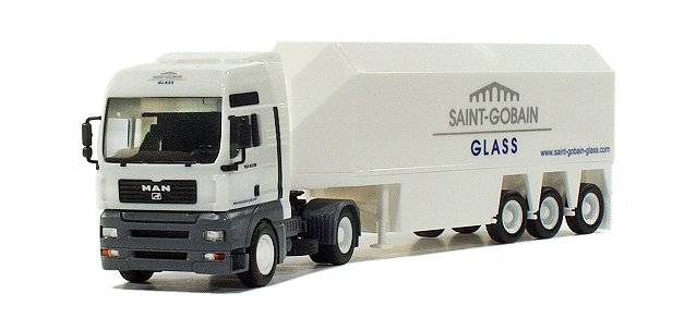 MAN TGA XXL Glastransporter-Sattelzug "Saint-Gobain Glass"
