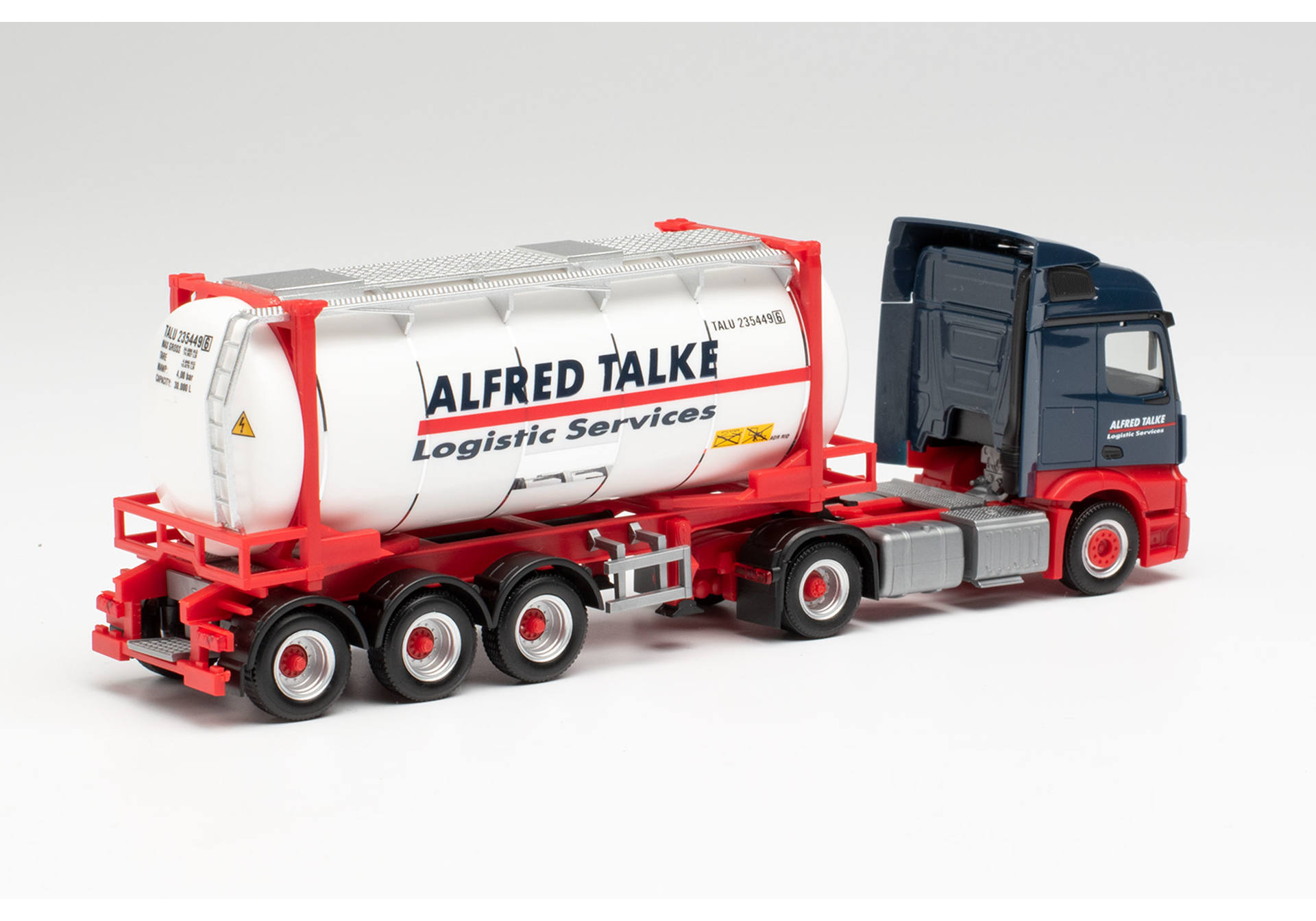 Mercedes-Benz Actros Streamspace 2.3 `18 Swapcontainer-Sattelzug „Alfred Talke“