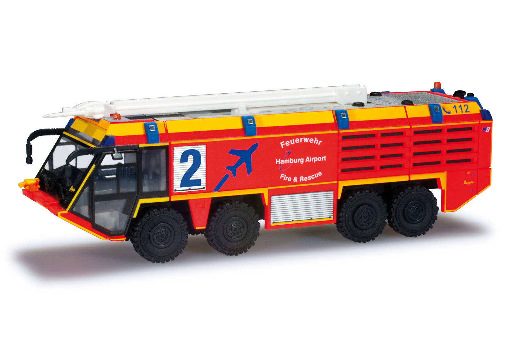 Ziegler Z8 airfield fire truck "Hamburg Airport"