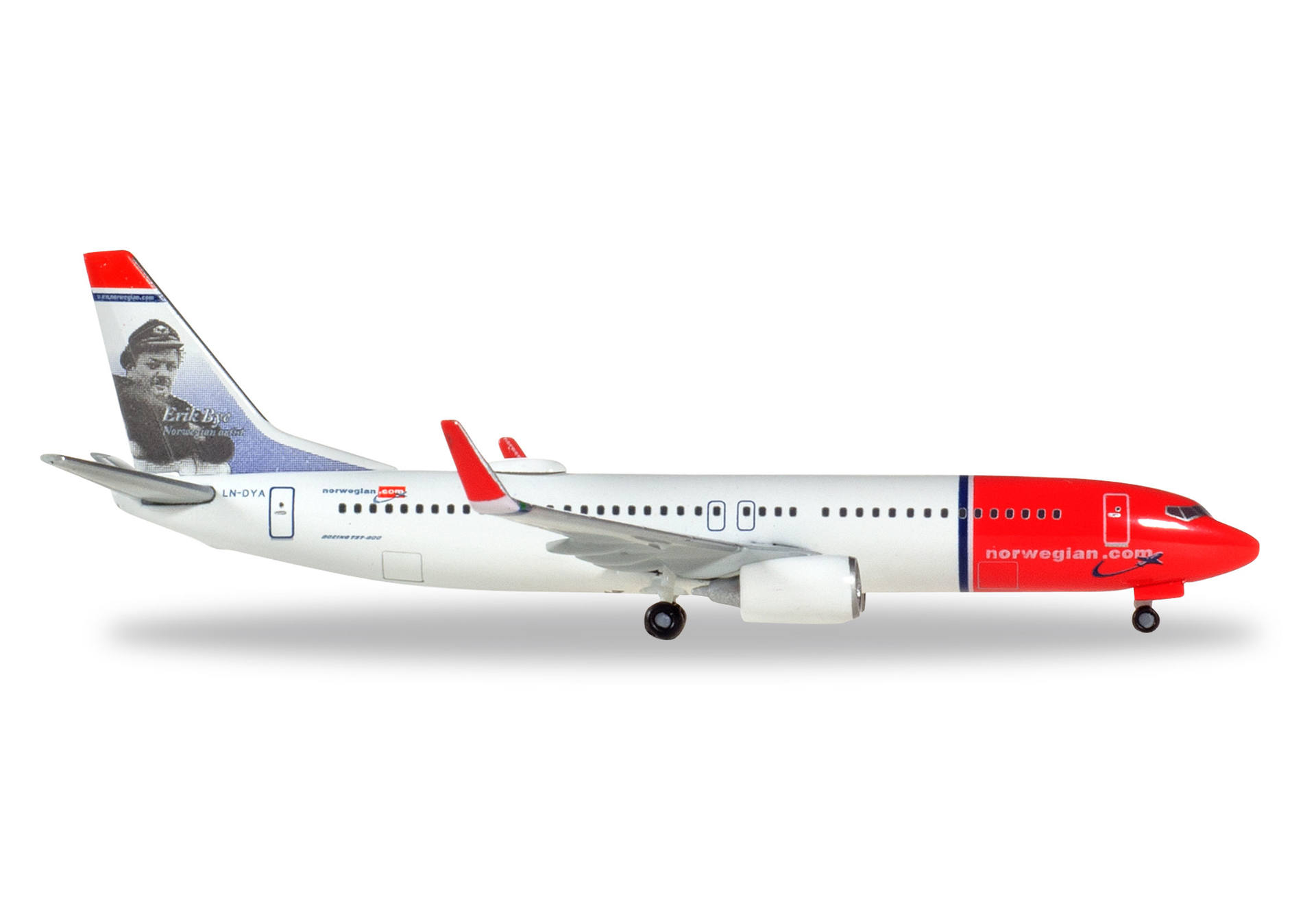 Norwegian Air Shuttle Boeing 737-800 - LN-DYA "Erik Bye"