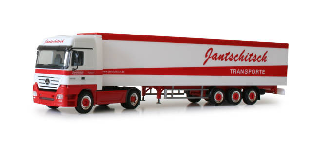 Mercedes-Benz Actros LH walking floor semitrailer "Janitschitsch"