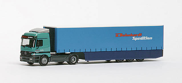Mercedes-Benz Actros L Krone-Safeliner curtain tarp semitrailer "Dehnhardt"