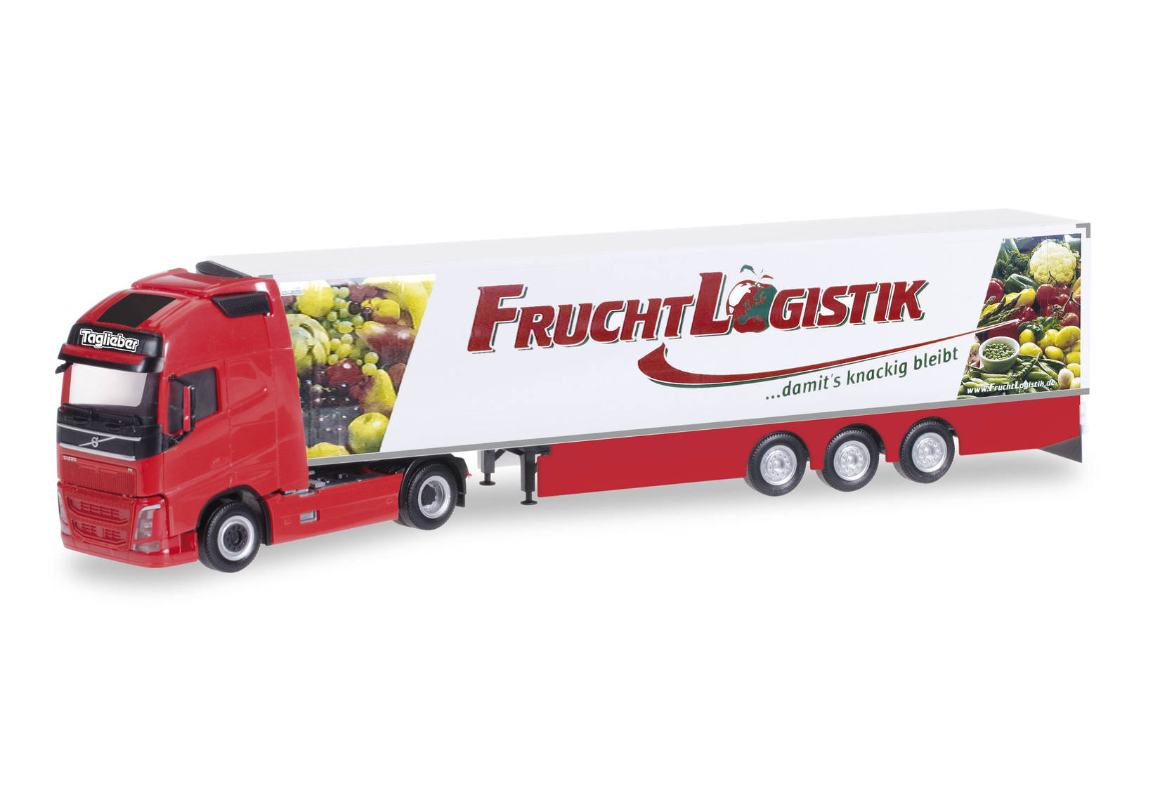 Volvo FH Gl. XL refrigerated box semitrailer "Fruchtlogistik Taglieber"