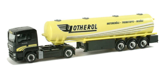 MAN TGS L fuel tank semitrailer „Lotherol"