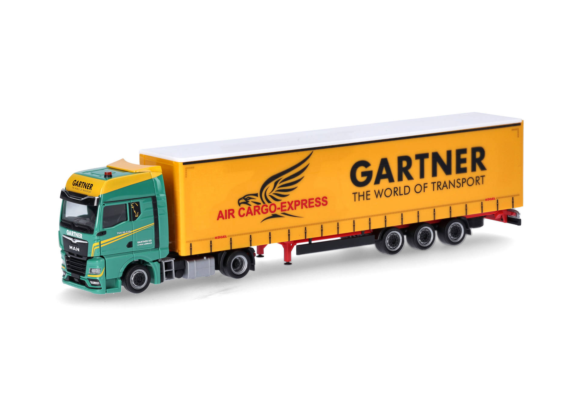 MAN TGX GX volume curtain canvas semitrailer "Gartner KG/AIR CARGO-EXPRESS", Austria