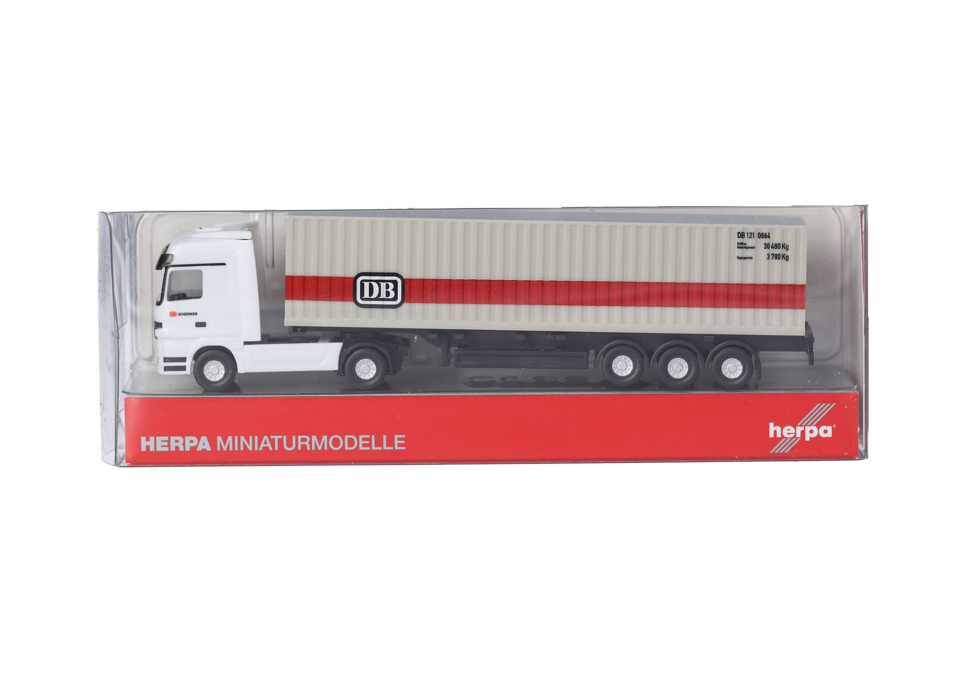 Mercedes-Benz Actros Container-Sattelzug "Deutsche Bahn" (Spur N)