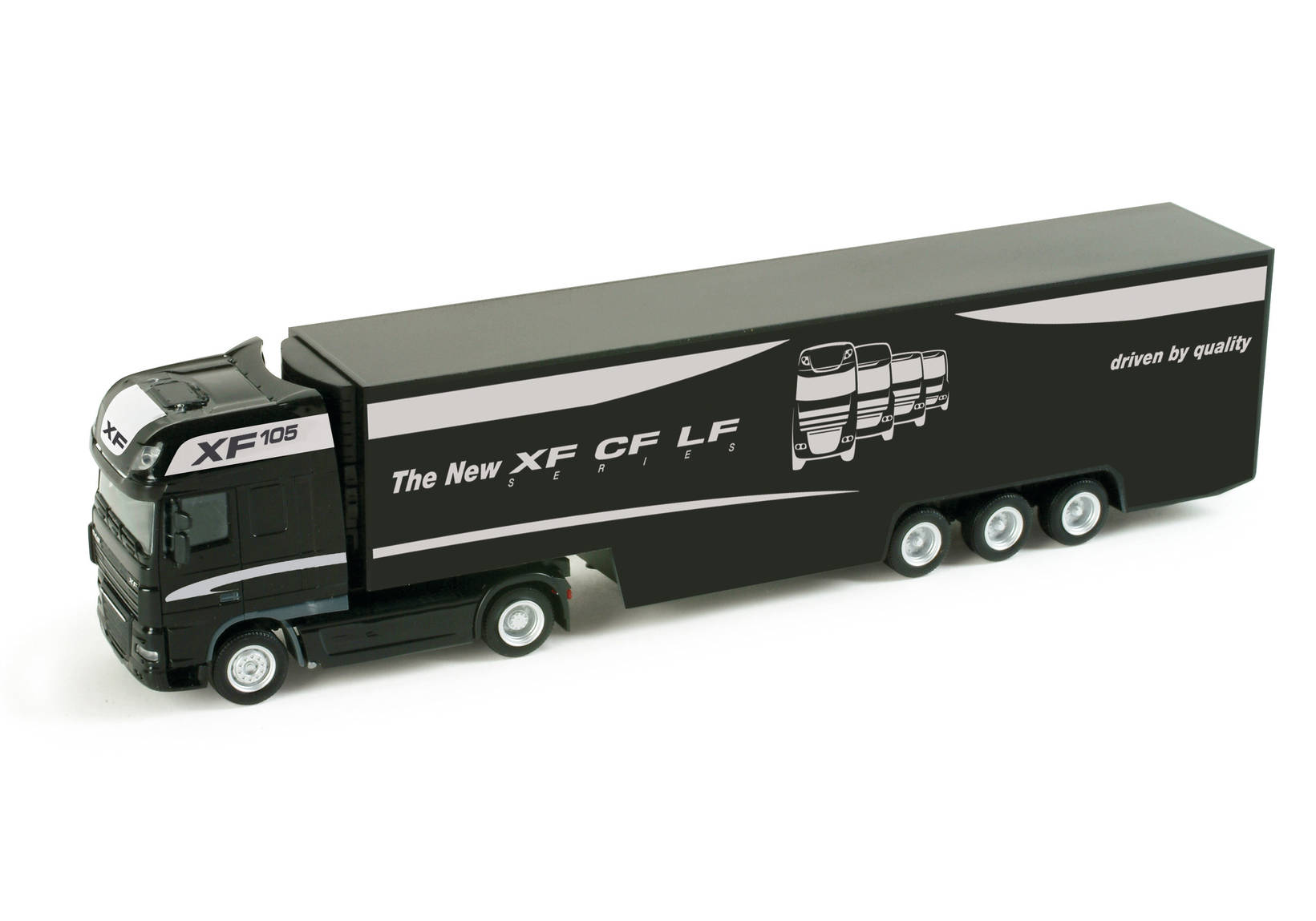 DAF XF 105 SSC refrigerated semitrailer "DAF"
