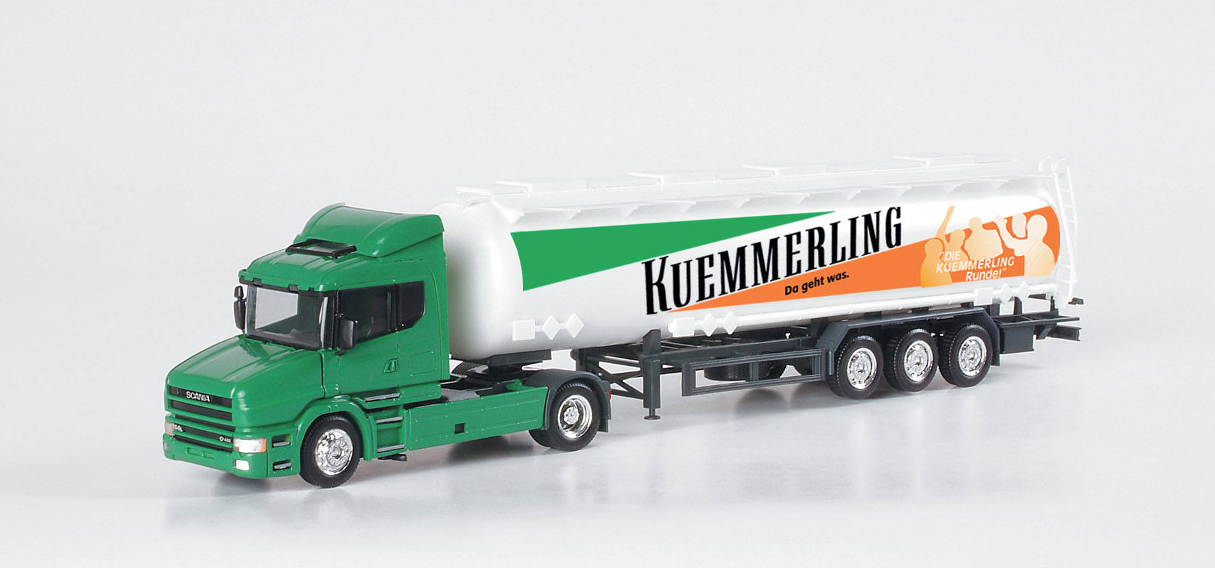 Scania conventional jumbo tank semitrailer "Kuemmerling"