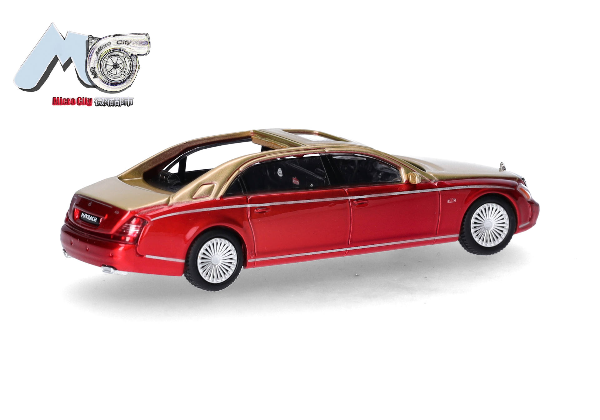 MicroCity: Maybach 62S, red/gold (2002-2013)