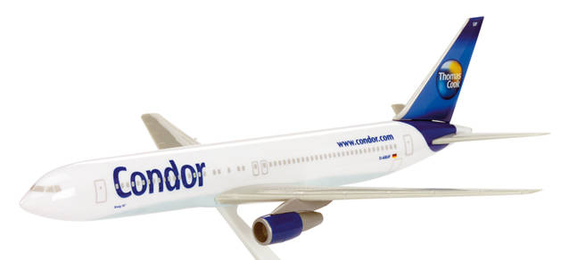 Condor Boeing 767-300. This item comes / came in Wooster branded packaging.