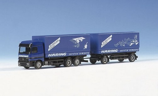Mercedes-Benz Astros L Pritschen/ Plano-trailer train 3a/ 2a