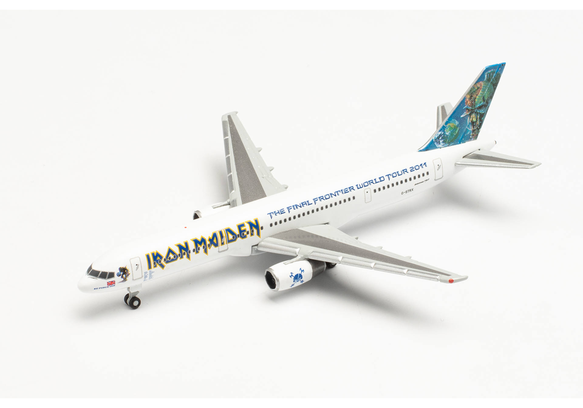 Iron Maiden (Astraeus) Boeing 757-200 “Ed Force One” - The Final Frontier World Tour 2011 – G-STRX