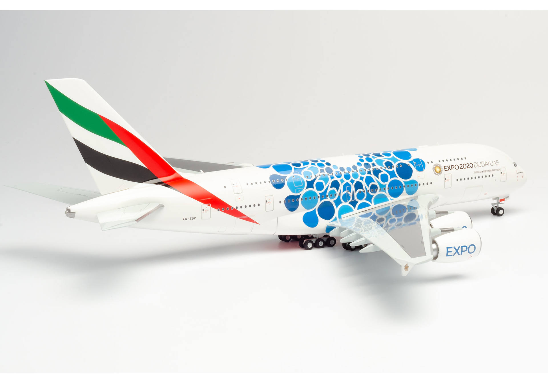 Emirates - Expo 2020 Dubai "Mobility"-livery Airbus A380