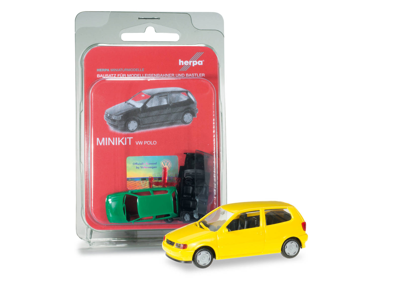 Herpa MiniKit: VW Polo, traffic yellow