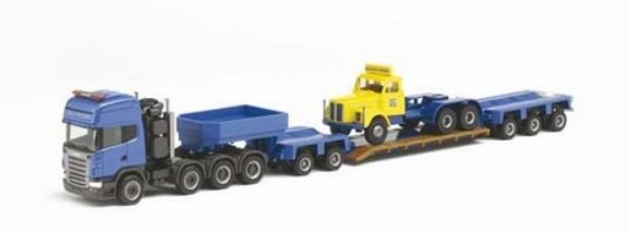 Scania R '04 TL (R580) deep charging saddle train