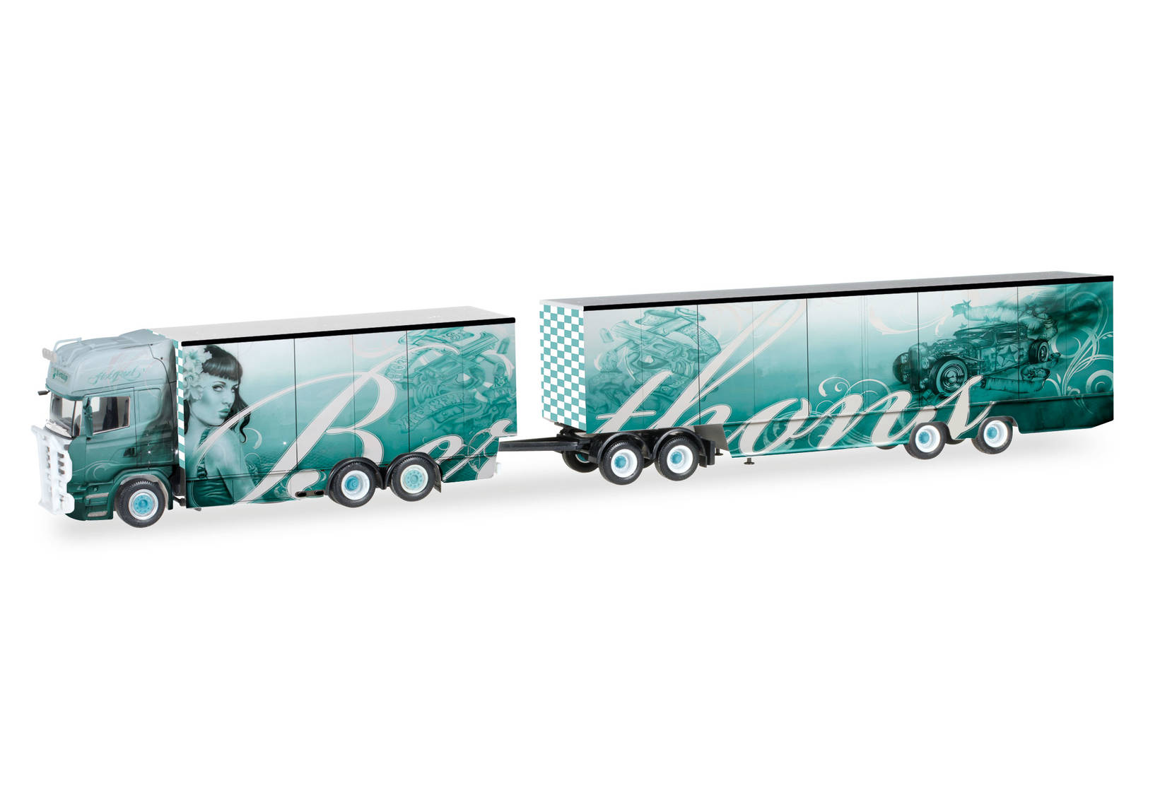 Scania R 2013 TL Eurocombi "Berthons" (S)