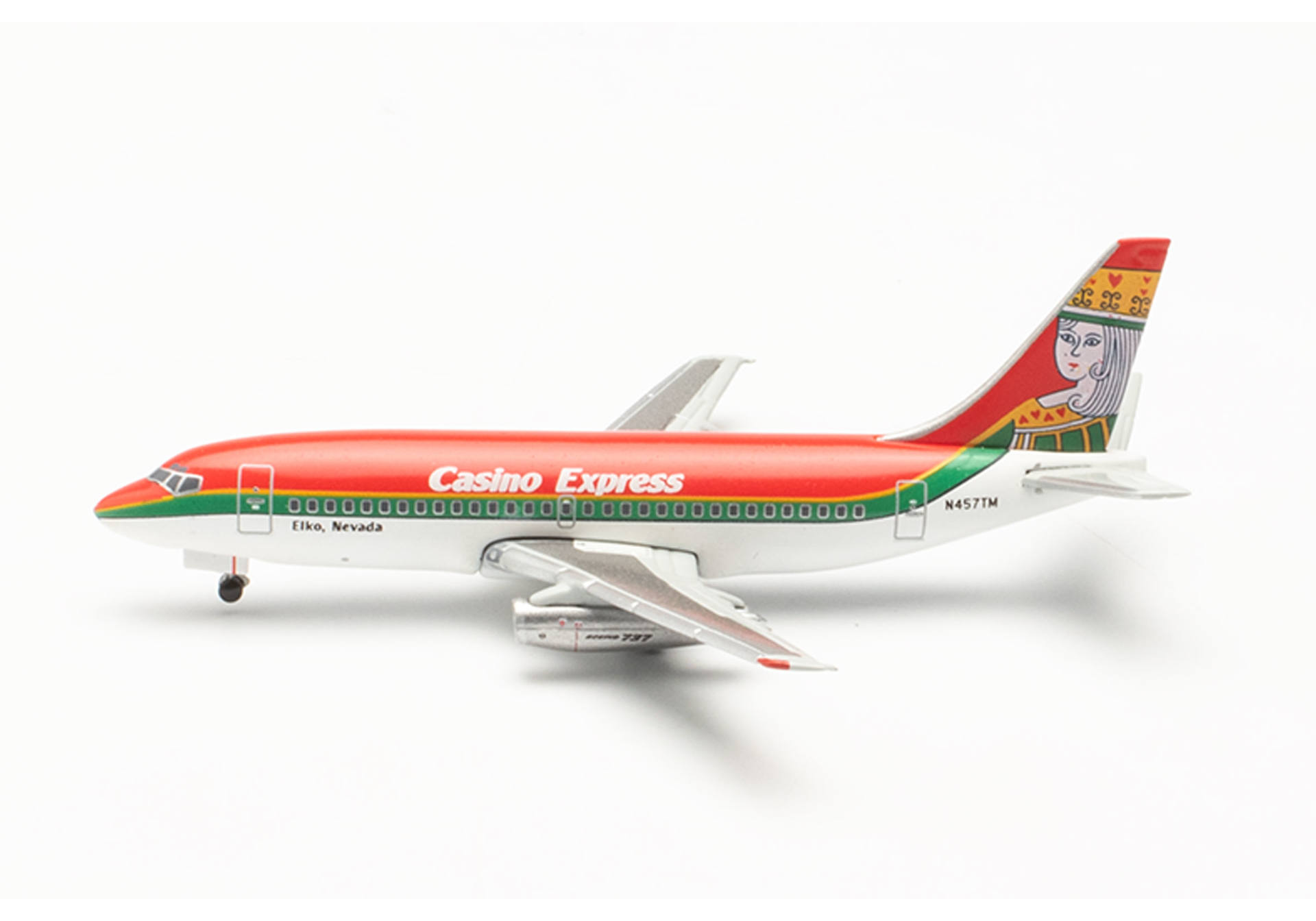 Casino Express Boeing 737-200 "Queen of Hearts"