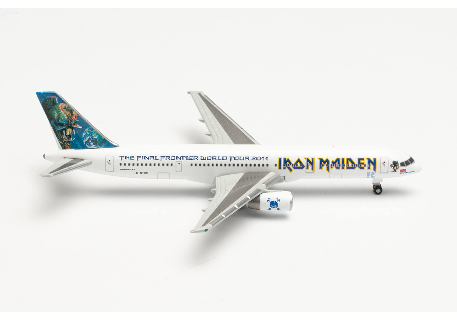 Iron Maiden (Astraeus) Boeing 757-200 “Ed Force One” - The Final Frontier World Tour 2011 – G-STRX