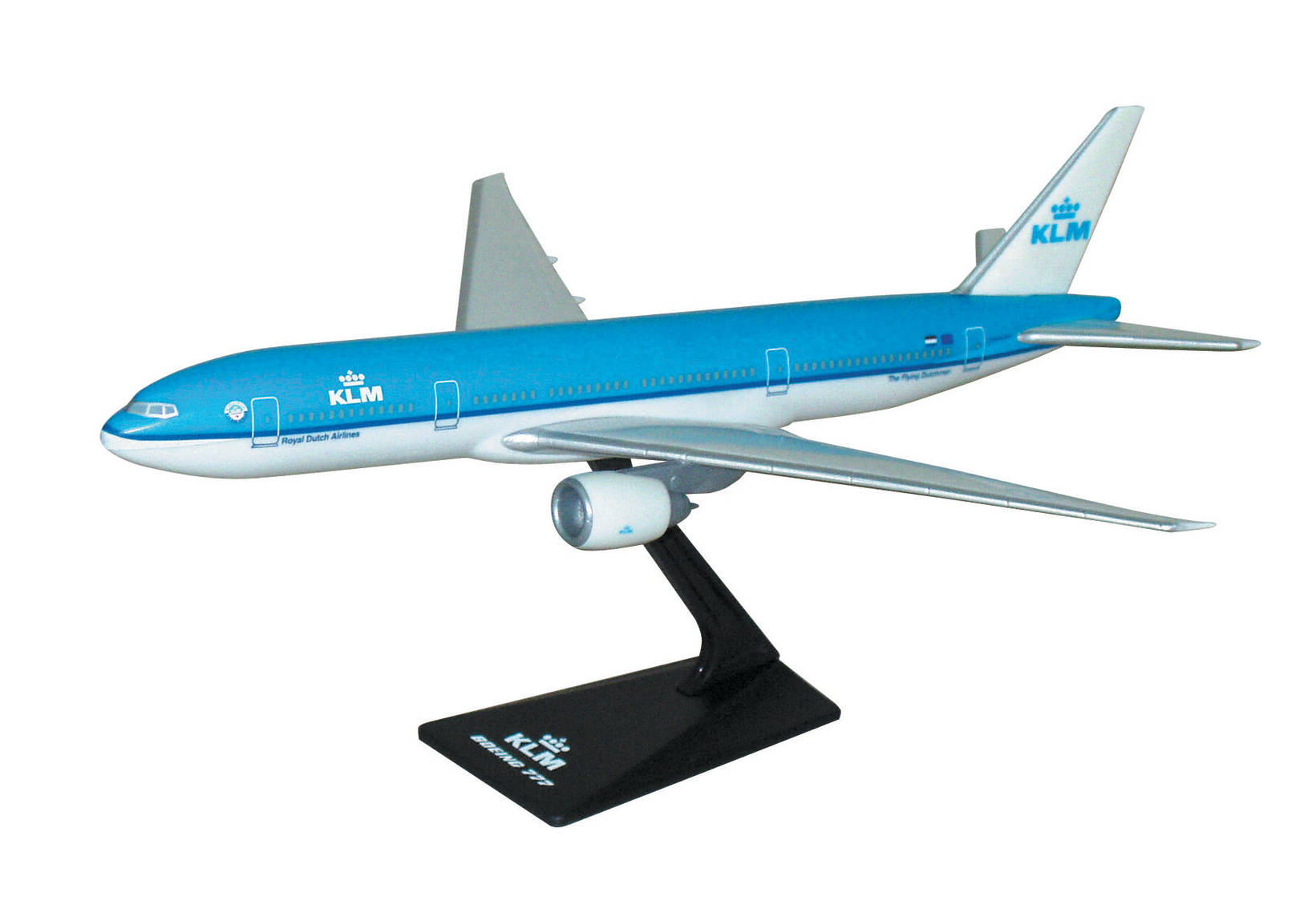 KLM Boeing 777-200. This item comes / came in Wooster branded packaging.