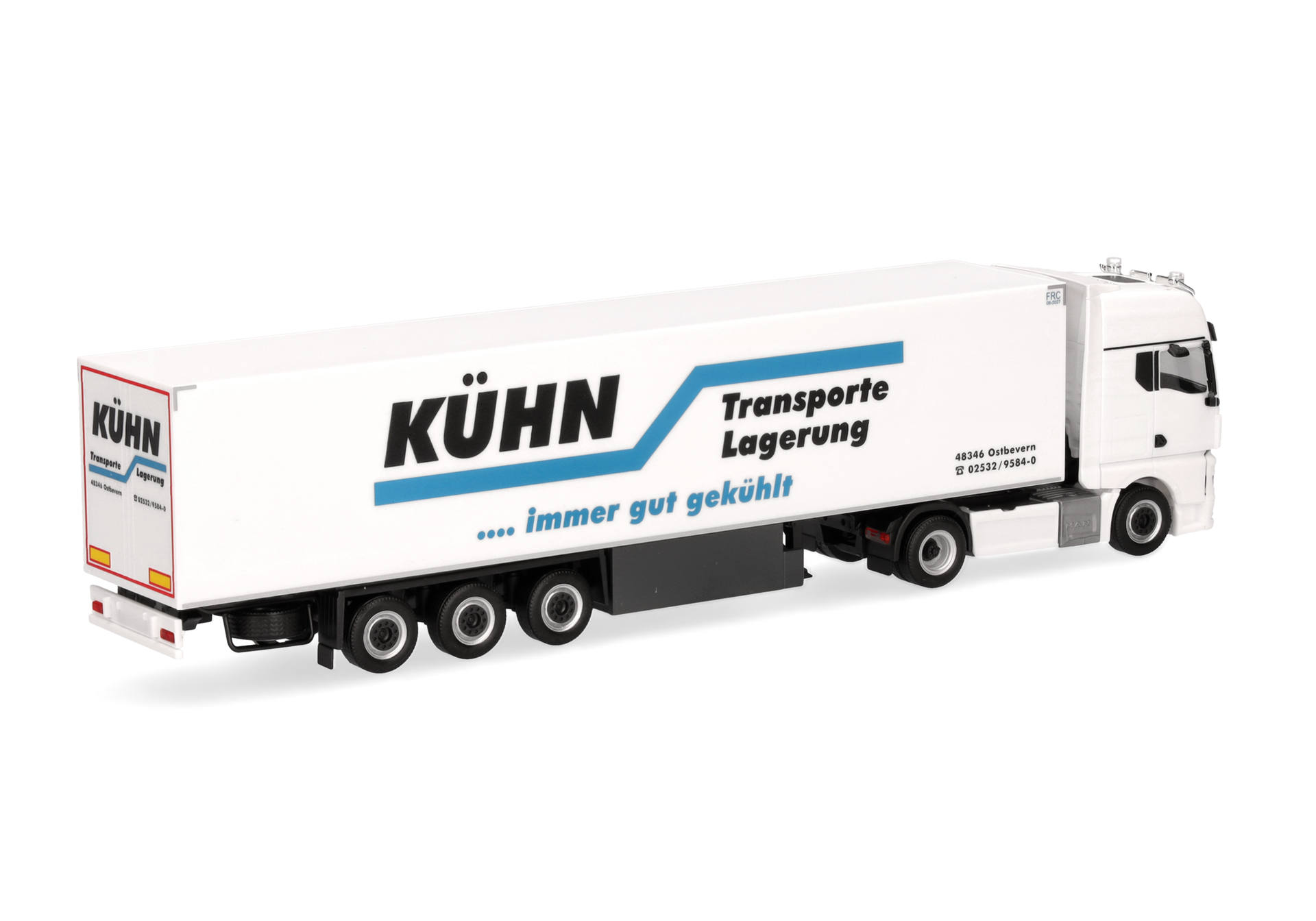 MAN TGX GX Kühlkoffer-Sattelzug "Kühn Kühltransporte" (Nordrhein-Westfalen/Ostbevern)