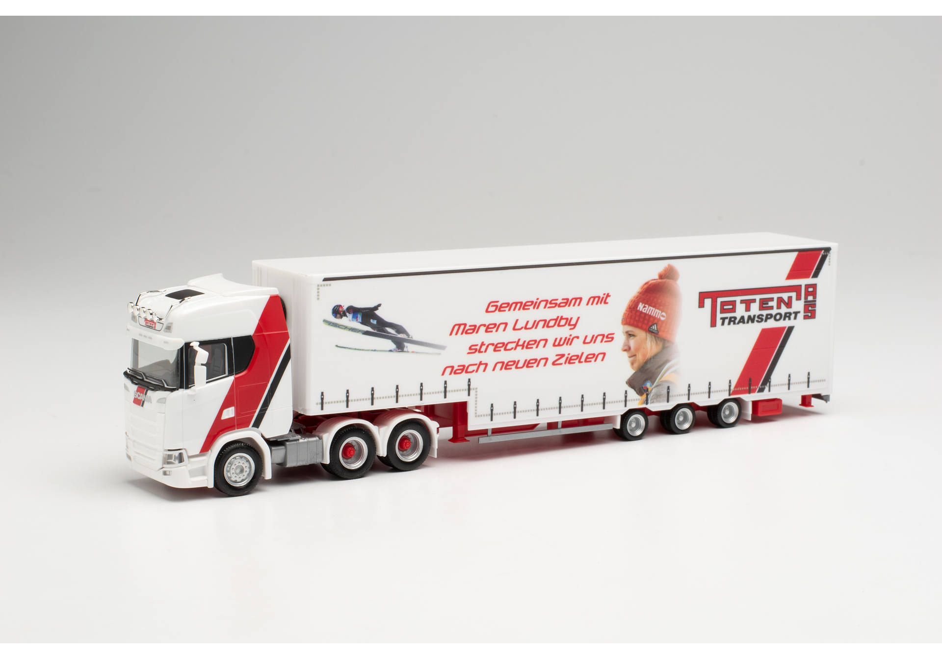 Scania CS 20 HD 6x4 Meusburger-Sattelzug "Toten Transport/Maren Lundby“