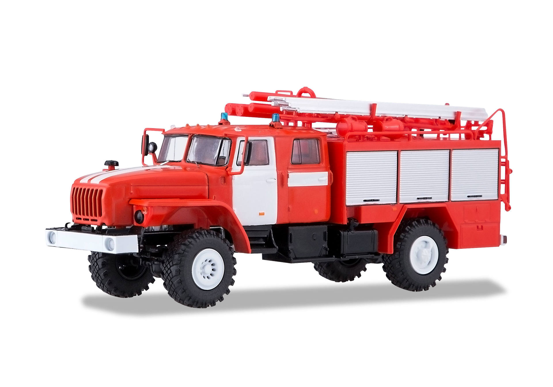 SSM: Fire engine truck PSA-2 (URAL-43206)