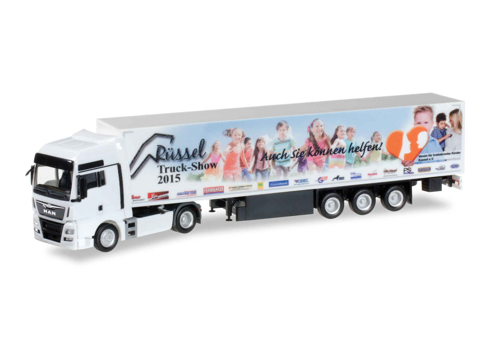 MAN TGX XXL box semitrailer "Lohfeldener Rüssel"
