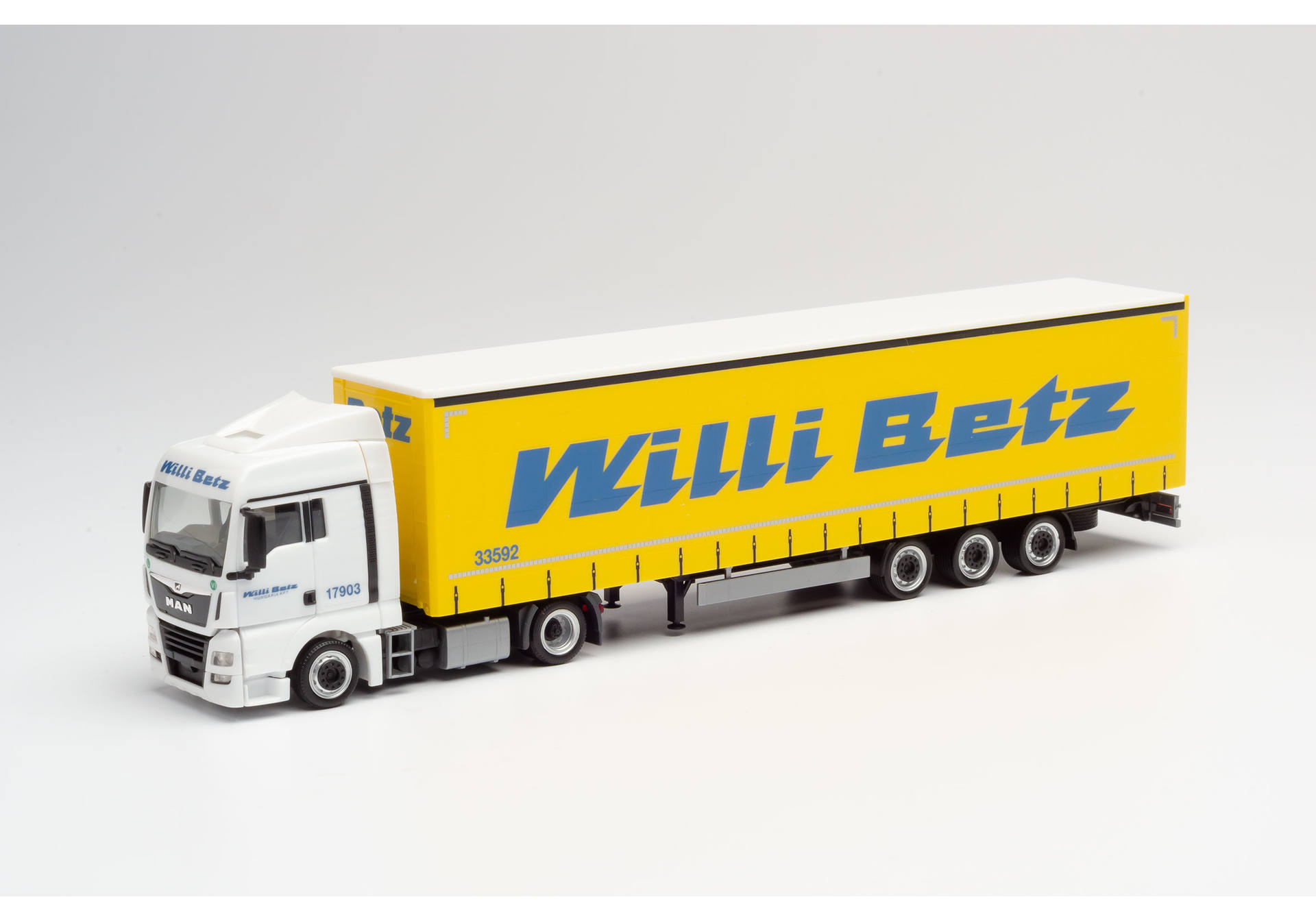 Herpa Man Tgx Xlx Euro C Lowliner Sattelzug Willi Betz