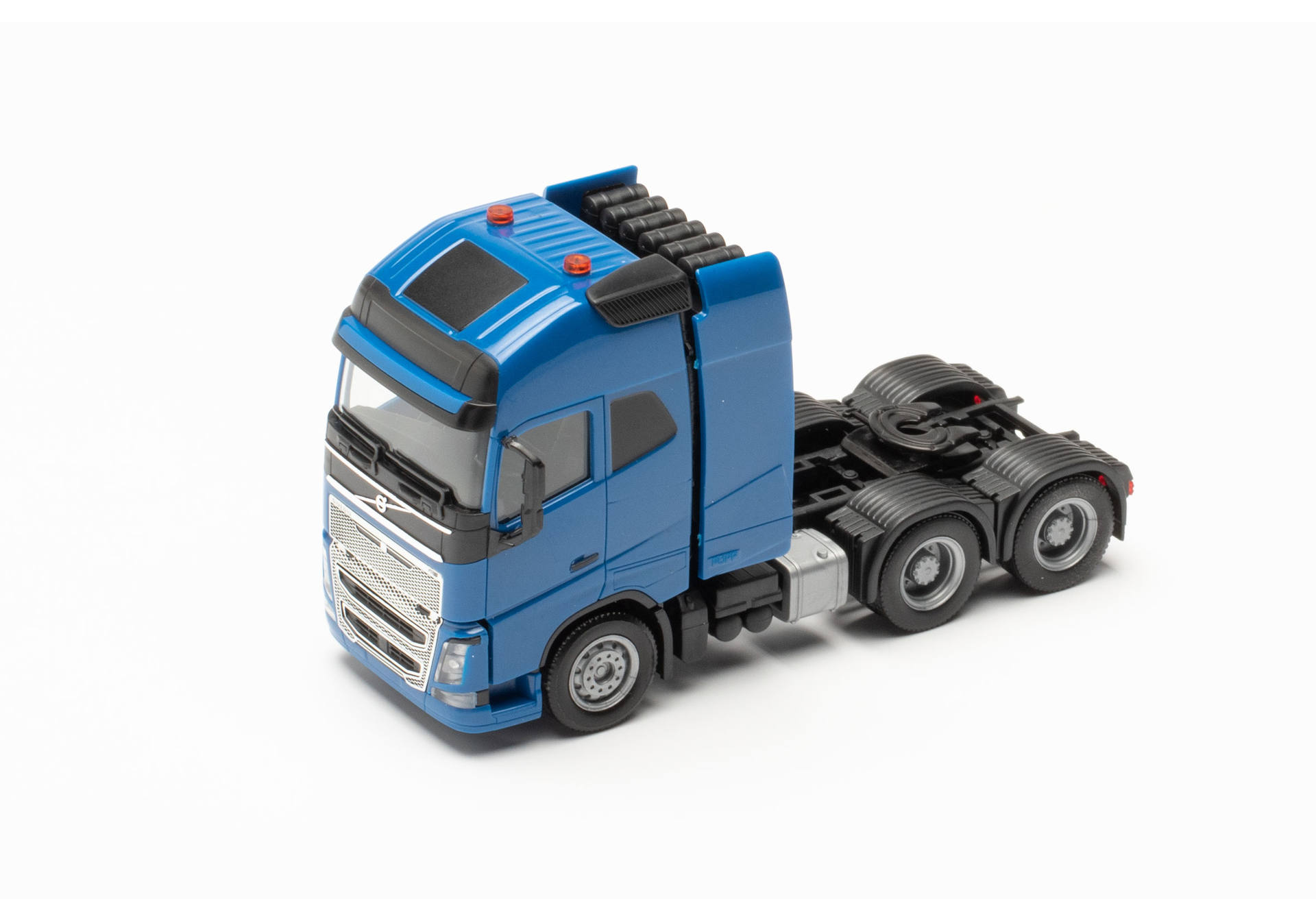 Volvo FH Gl. XL Zugmaschine mit Schwerlastturm, enzianblau