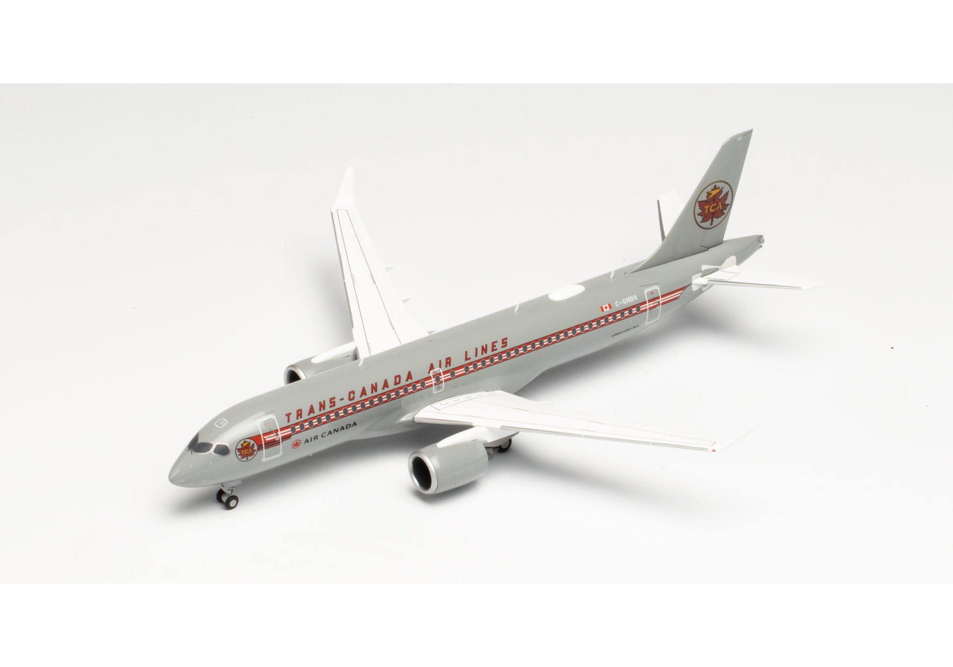 Air Canada Airbus A220-300 - Trans Canada Air Lines retro livery – C-GNBN
