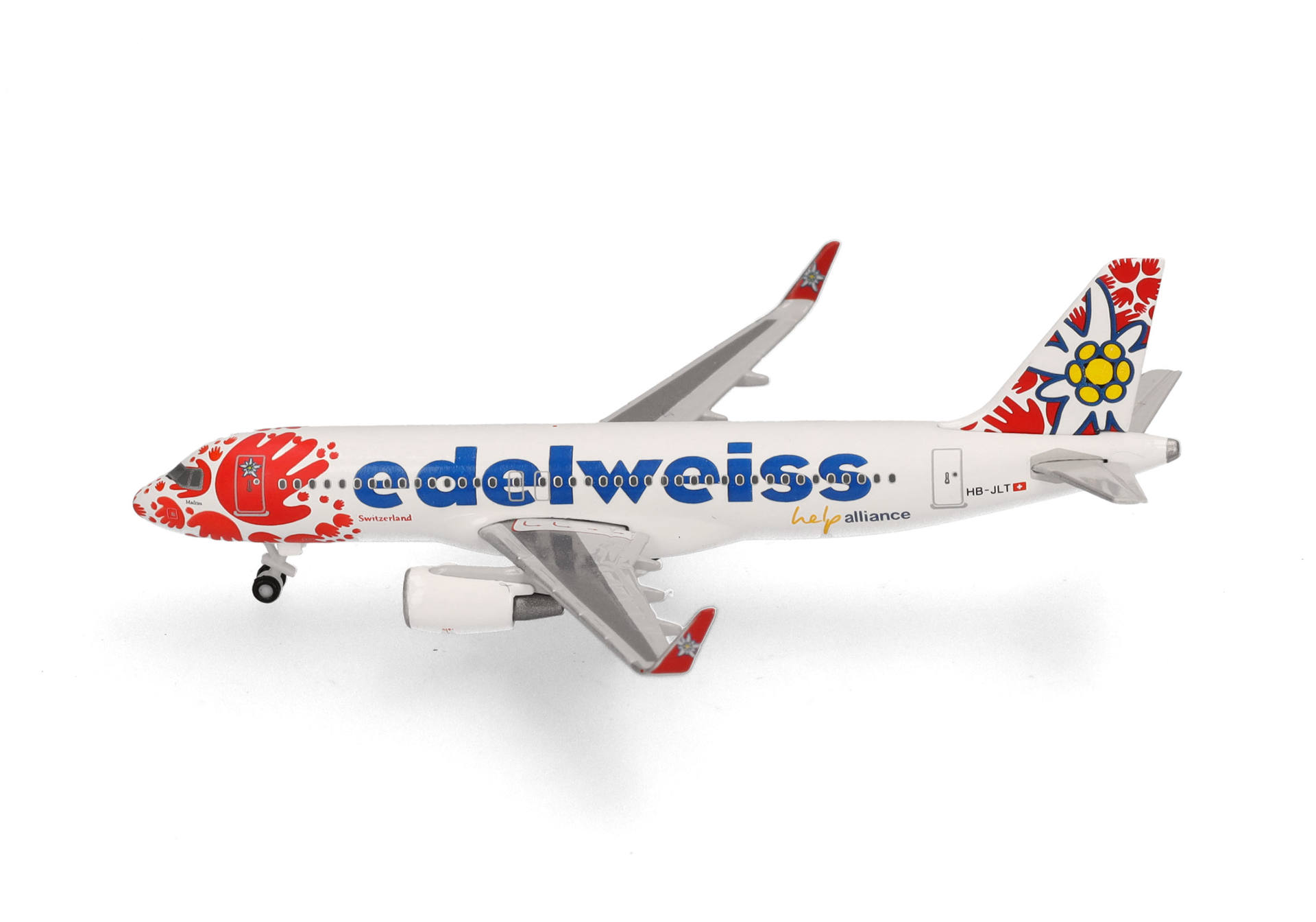 Edelweiss Air Airbus A320 “Help Alliance” – HB-JLT