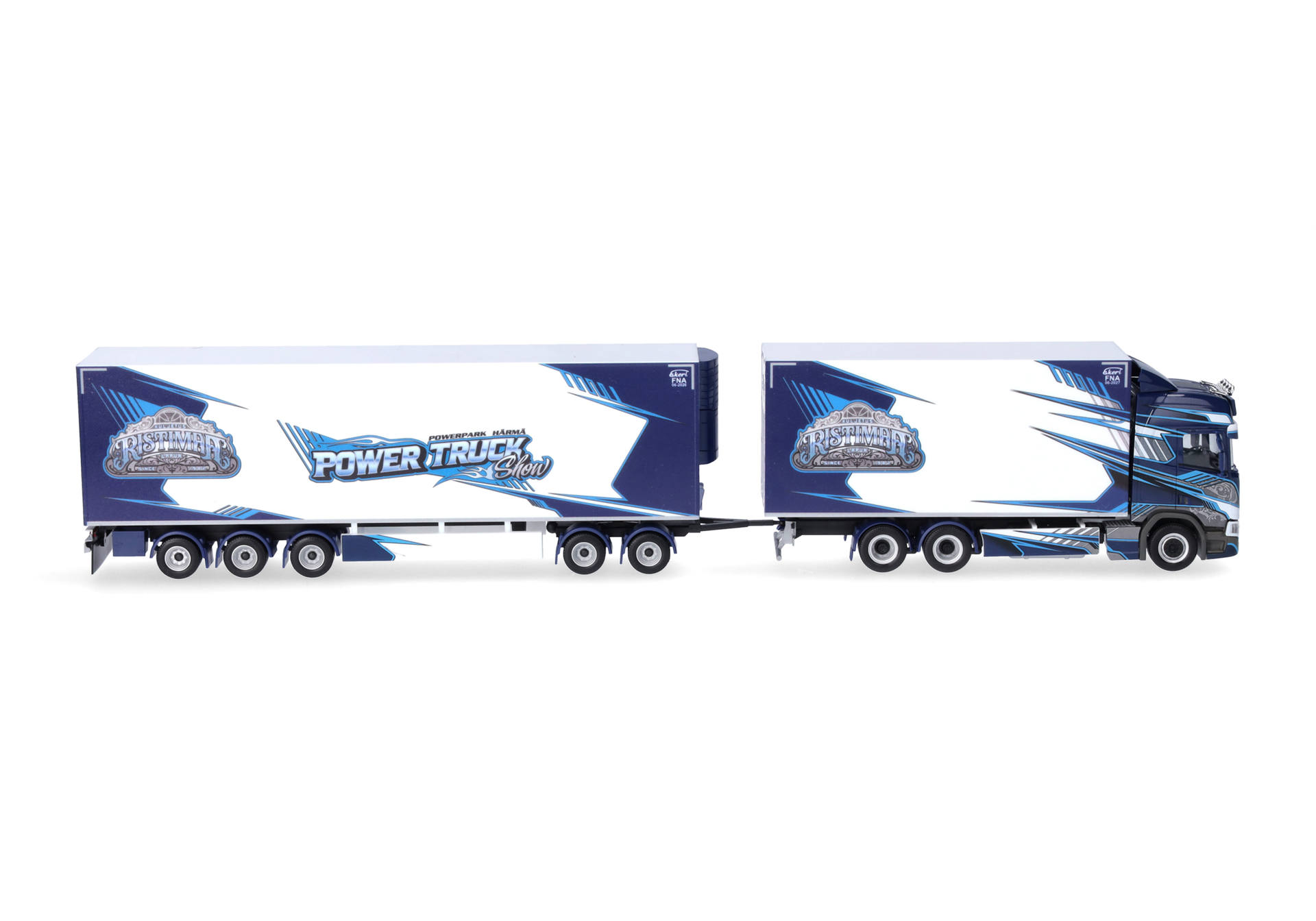 Scania CR 20 HD swedish box truck "Ristimaa" (Finland)