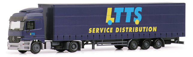 Mercedes-Benz Actros L Lowliner Gardine Planning Saddle Train 2a/3a