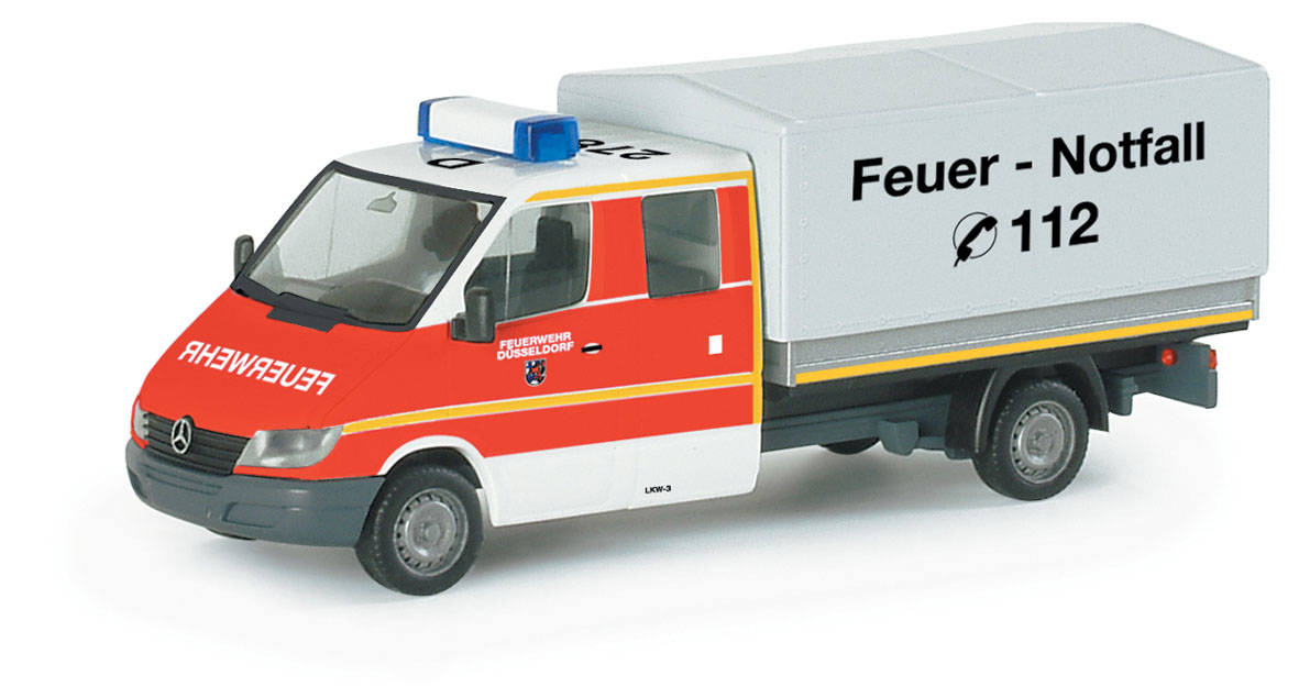 Mercedes-Benz Sprinter pick-up / double cabin "Duesseldorf fire department"