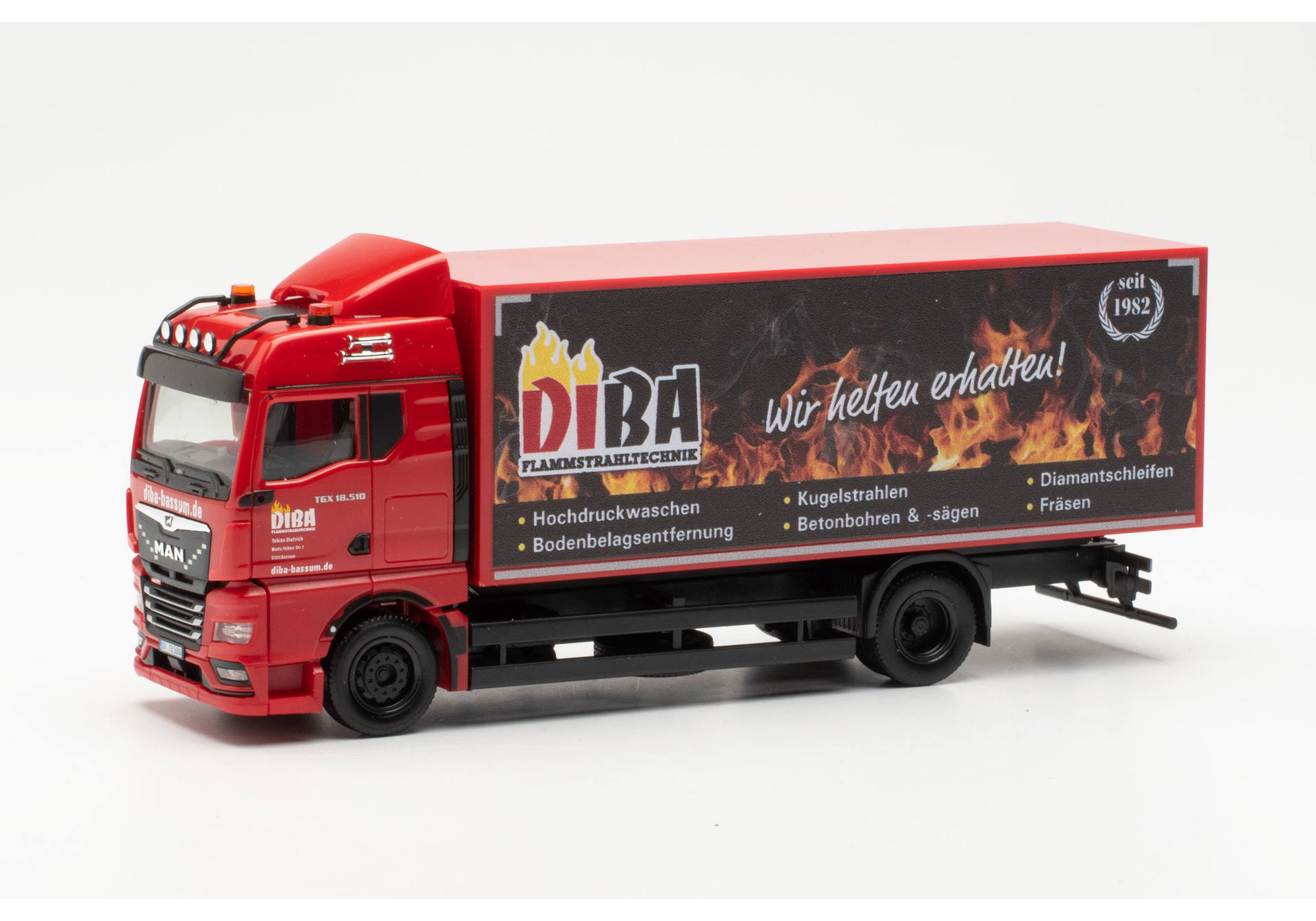 MAN TGX GM box truck 2axles "DIBA"