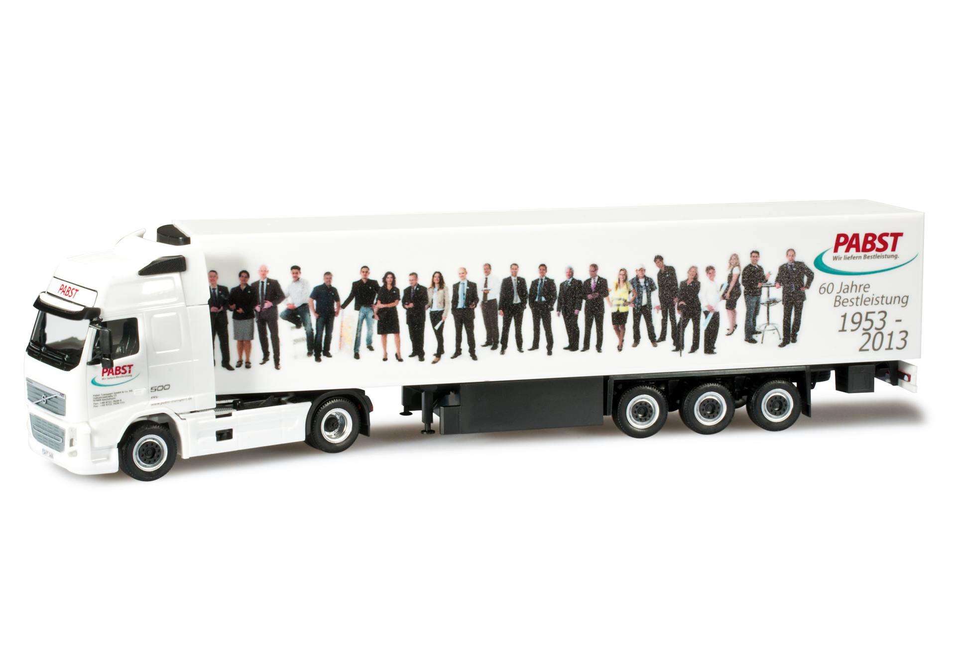 Volvo FH Gl. XL refrigerated box semitrailer "Pabst"