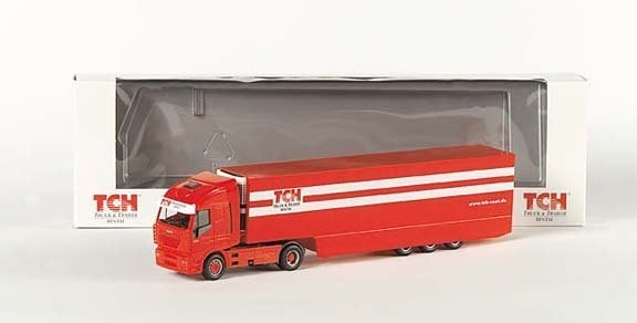 Iveco Stralis cold case saddle train special box